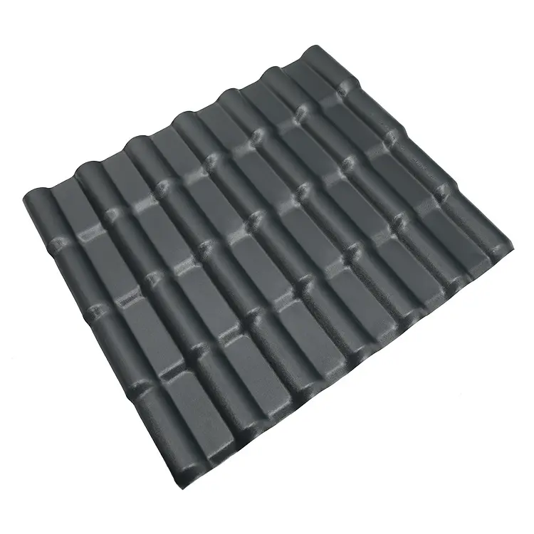 Rollos para techos de PVC resistentes al calor teja de plástico UPVC para la construcción