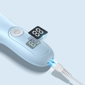 ENSSU 935 Azul Verde Barbeador Elétrico Semi-automático Cerâmica Lâmina Segura Clipper Cabelo Recém-nascido Silencioso - Product Image 4