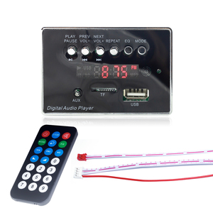 Telecomando con schermo a LED digitale 5V comune senza modulo scheda di decodifica MP3 per auto Bluetooth - Product Image 1