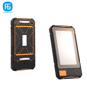 Dual Band LF/<strong>HF</strong>/UHF RFID <strong>Reader</strong> Android Tablet NFC Card <strong>Reader</strong>/Writer with 7 Inches Touch Screen Wireless Microchip Scanner