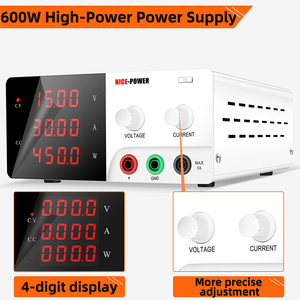 Kuaiqu 15V30A R-SPS1530เอาท์พุท12V 5V เอาท์พุทแล็ป DC เกณฑ์มาตรฐานแหล่งจ่ายไฟในห้องปฏิบัติการการเรียนการสอนทางเคมีชุบไฟฟ้าทดสอบอายุ - Product Image 5