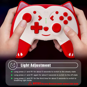 Controller Blue-tooth per nintess Switch Pro Joystick Gamepad Wireless per Console di gioco NS Switch Lite con funzione di sensore NFC - Product Image 4