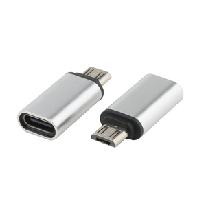 USB3.1タイプCメス-マイクロUSBタイプBオスOTG充電アダプター - Product Image 1