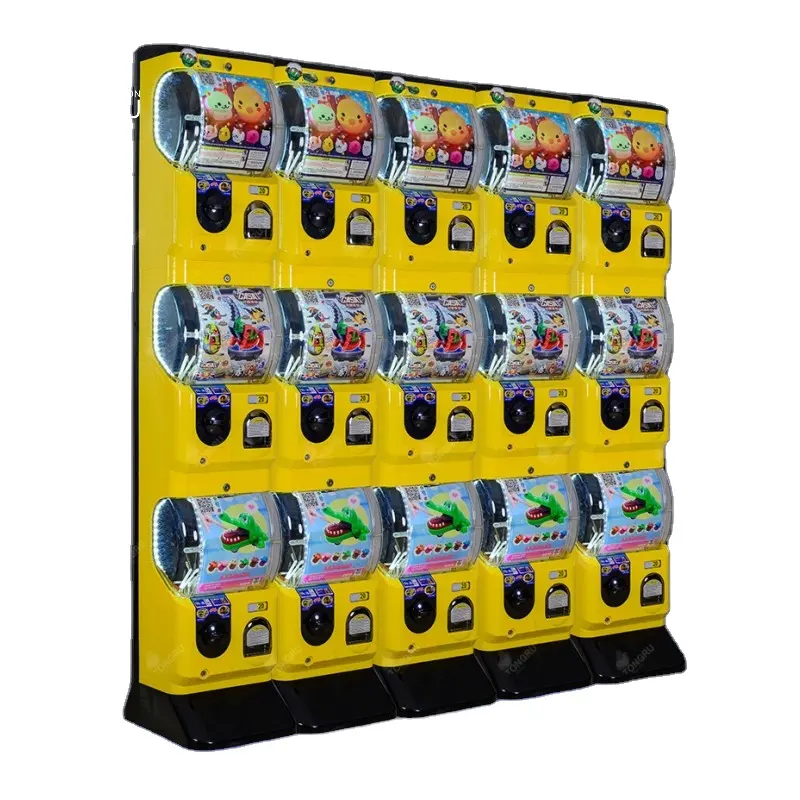Máquina de venda automática de brinquedos para crianças, mini máquina de brinquedo para crianças, prêmios, cápsulas, gachapon
