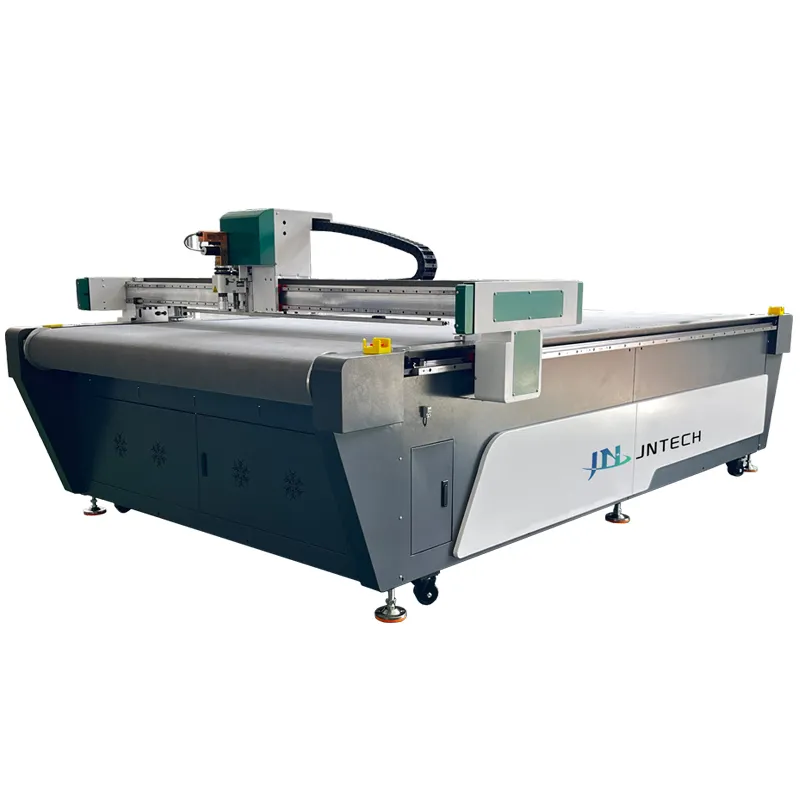 Nueva máquina de corte oscilante CNC automática para textiles domésticos con componente de motor confiable