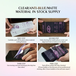 50 PCS Tabletten Hydro gel folie für Schneide maschine HD TPU Soft Hydro gel Film Displays chutz folie für Tablet PC Displays chutz folie - Product Image 5