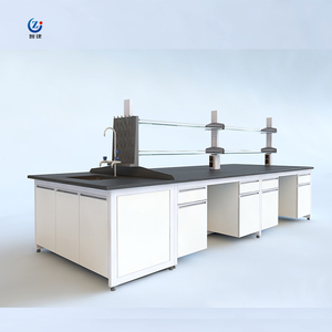 Labor möbel Benutzer definierte Größe Wissenschaft Holz-Stahl Elektronischer Labor tisch Arbeitstisch mit Schubladen - Product Image 3