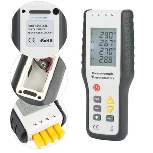 数字 K 型热电偶温度计探针传感器工业温度测试仪-200c-2c 双通道 - Product Image 1