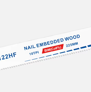 S1122HF 9Inch 10 TPI Bi-Metal Reciprocating <strong>Saw</strong> Blade Extra Sharp for Nail-Embedded Wood Multipurpose Sawzal Blade for <strong>Diablo</strong> - Product Image 5