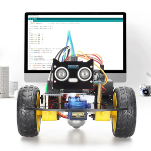 2WD Kit di automazione Robot intelligente per la versione completa di Kit di avviamento pubblicitario ESP8266 D1 programmazione Wifi Robot di codifica da te