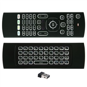 Air Mouse MX3 2.4G Fernbedienung mit Hintergrund beleuchtung Mini Wireless-Tastatur Infrarot-Fernbedienung Lernen Am besten für Android Smart TV Box - Product Image 3