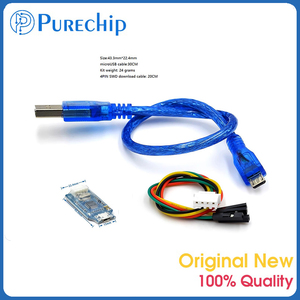 Purechip <strong>STM32</strong> Downloader Generation V8 Compatible OB for ARM Simulation Debugger SWD Programmer Microcontrollers <strong>FPGA</strong> Processor - Product Image 4