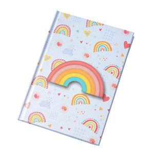 工厂定制精装生动彩色小便携日记笔记本办公室学生记事本 - Product Image 1