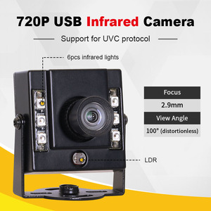 3306 1080P OV2710 2.9mm100degrees distortionless HD IR940 Infrared USB Industrial Mini <strong>camera</strong> for Android <strong>Raspberry</strong> <strong>Pi</strong> - Product Image 2