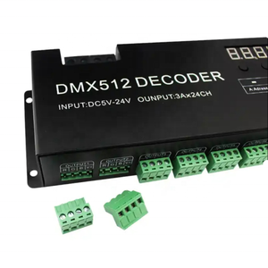 24-Kanal-DMX512-Controller-Konsolensystem-Profession eller Bühnen beleuchtungs decoder, technischer DMX-Haupt controller