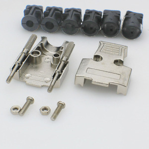 Kuyruk kol ile çinko alaşım kabuk eşleşen DB9 eşleşen metal kabuk 2-row 9-pin demir kabuk VGA - Product Image 3