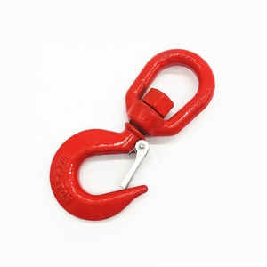 خطافات رافعة دوارة من النوع US-خطاف زنبرك أمان من سبيكة لرفع التعليق والاستخدام الصناعي للتعدين طراز OEM مخصص - Product Image 4