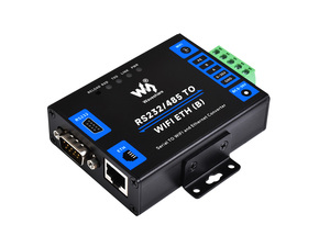 Server seriale di grado industriale RS232/485 a WiFi ed Ethernet, Gateway Modbus, Gateway MQTT, custodia in metallo - Product Image 6