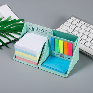 Bloc de notas autoadhesivo de papelería de color personalizado al por mayor