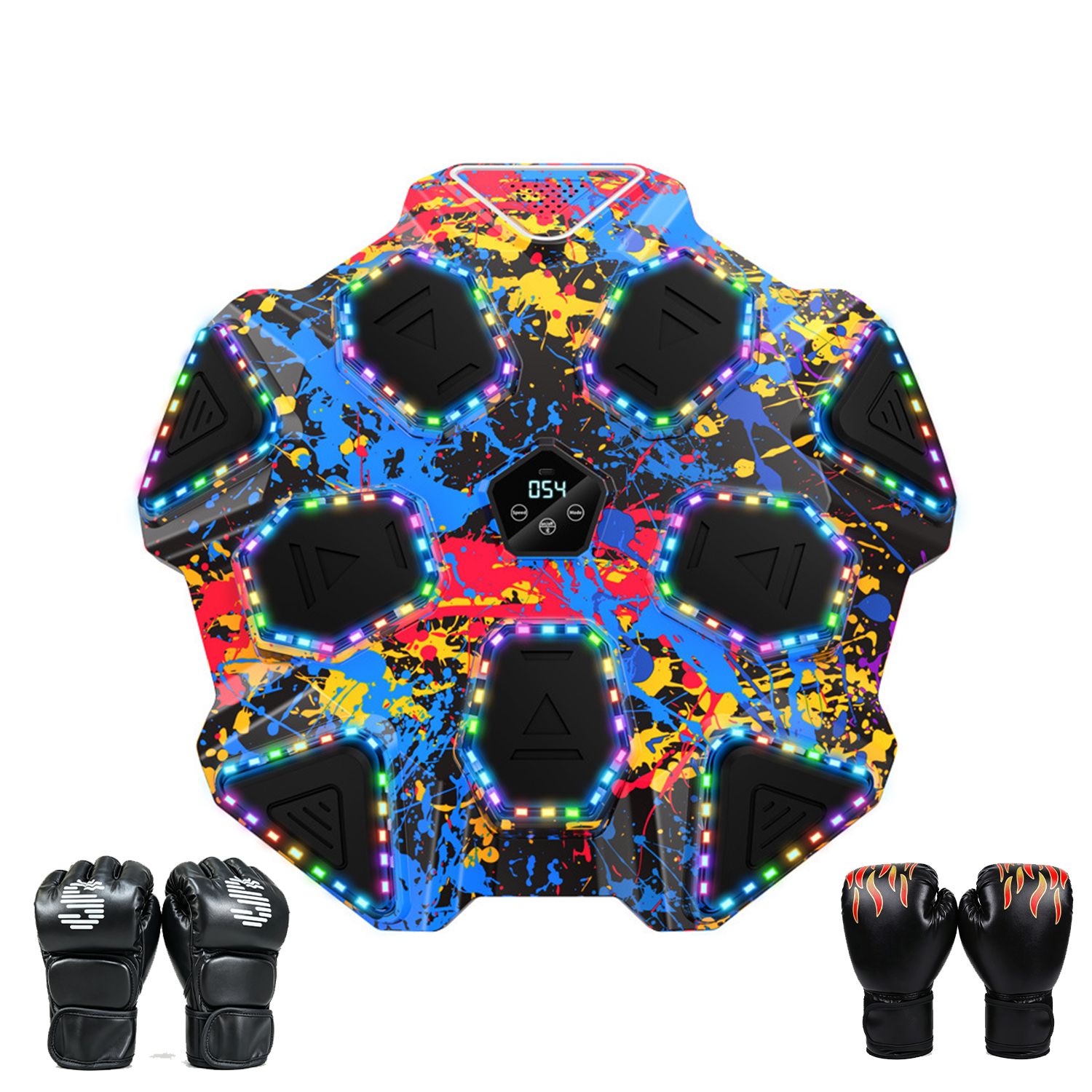 Gants colorés + Parent-enfant