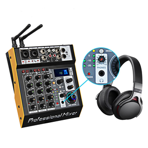Мини портативный 6-канальный микрофон 99 Dsp Dj контроллер/аудио консоль микшер аудио система усилитель мощности микшер 6 каналов - Product Image 3