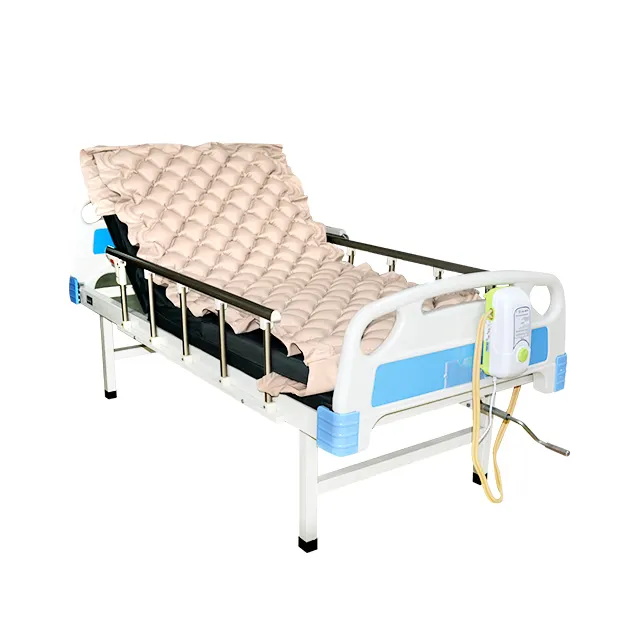 Colchón de prevención de cama de aire inflable para uso médico, muebles para el hogar, tipo burbuja con bomba para escaras, alternativa tradicional, 1/5.1/6