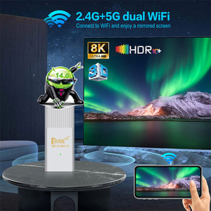 Fabrika ucuz fiyat yeni Android14 yangın sopa ses uzaktan kumanda ip tv çubuk mini PC akışı ücretsiz canlı 8k akıllı Tv çubuk mini PC - Product Image 3