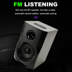 Sing-eJQS401 ahşap mavi-diş hoparlör masaüstü yüksek güç HiFi ses hoparlör kitaplık ev sinema hoparlörü ses kutusu - Product Image 6