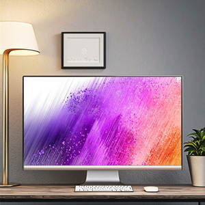 27 Inch LED Display All-in-One <strong>Desktop</strong> <strong>Computer</strong> DDR5 16GB RAM with <strong>AMD</strong> 6600H <strong>Processor</strong> NVME 512GB SSD AIO PC - Product Image 1