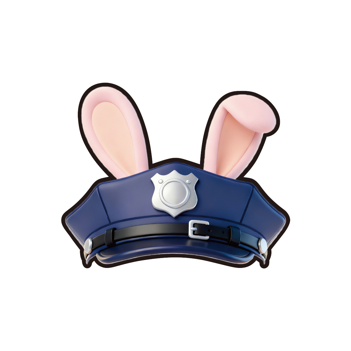 Style - 11 Chapeau de police à oreilles de lapin