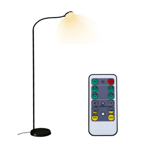 Moderno telecomando dimmerabile Timer collo flessibile LED lampada da terra luce per illuminazione da comodino - Product Image 6