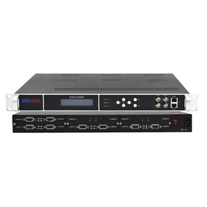 Mpeg2-modulador codificador de tv Digital, convertidor AV a rf, 24 canales