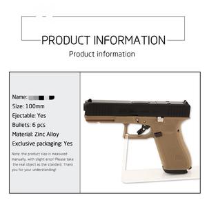 Hợp Kim Đế Chế Kim Loại Súng Mô Hình 100Mm Bao Kim Loại Trang Trí Thu Thập Cậu Bé Đồ Chơi - Product Image 2