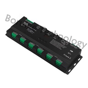 Новое поступление 24-канальный постоянный напряжение DMX512 RDM декодер RGB пульт дистанционного управления через Bluetooth Мастер цвет управления светом - Product Image 3