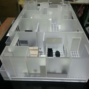 Arquitectura edificio residencial modelo con sistema de iluminación - Product Image 2