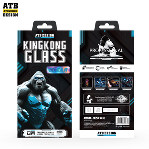 Atouchbo ATB tasarım Anti Scratch HD temperli cam Samsung Iphone için 15 14 12 13 Pro Max Xr X artı Mini cam ekran koruyucu - Product Image 6