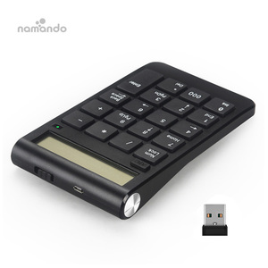 Rechargeable <strong>Numeric</strong> <strong>Keypad</strong> Lcd 19 Keys Usb Numpad <strong>Keypad</strong> <strong>Wireless</strong> With Calculator Function for Computer Office - Product Image 6