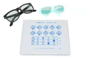 Optical Equipment Optometry Stereo Fly Vision Test (SO001) for Evaluation <strong>of</strong> Gross Stereopsis and Fine Depth <strong>Perception</strong> - Product Image 2