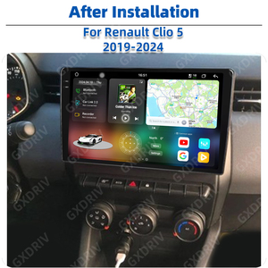 Android13 QLED dokunmatik ekran Android araba radyo Renault Clio için 5 2019-2024 araba ses ile direksiyon kontrol Bt Gps Dsp - Product Image 2