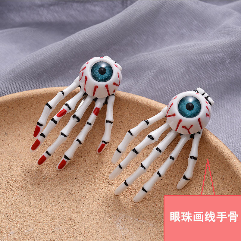 วาดเส้นกระดูกมือ + ลูกตา