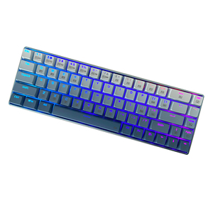 Teclado mecánico personalizable para videojuegos, teclado inalámbrico con Bluetooth 5,1, cable, compacto, 68 teclas, marco de aluminio RGB, 65% - Product Image 2