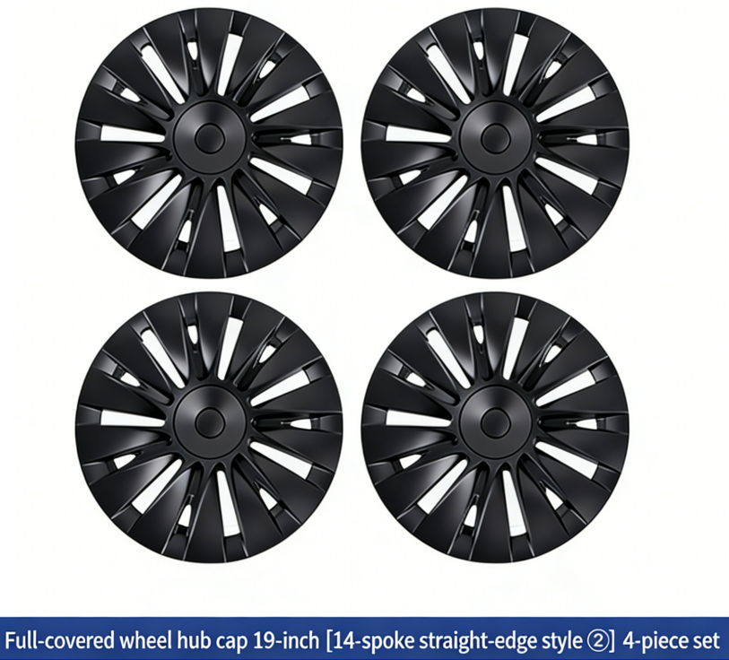 14 pieces G-style glossy-matte black version