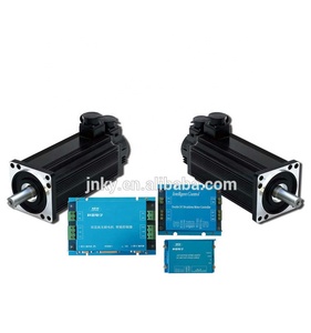 RS232 puede PWM control cerca de bucle de retroalimentación de codificador 24v dc 36v 48v de dos canales motor dc sin escobillas controlador para AGV robot - Product Image 6