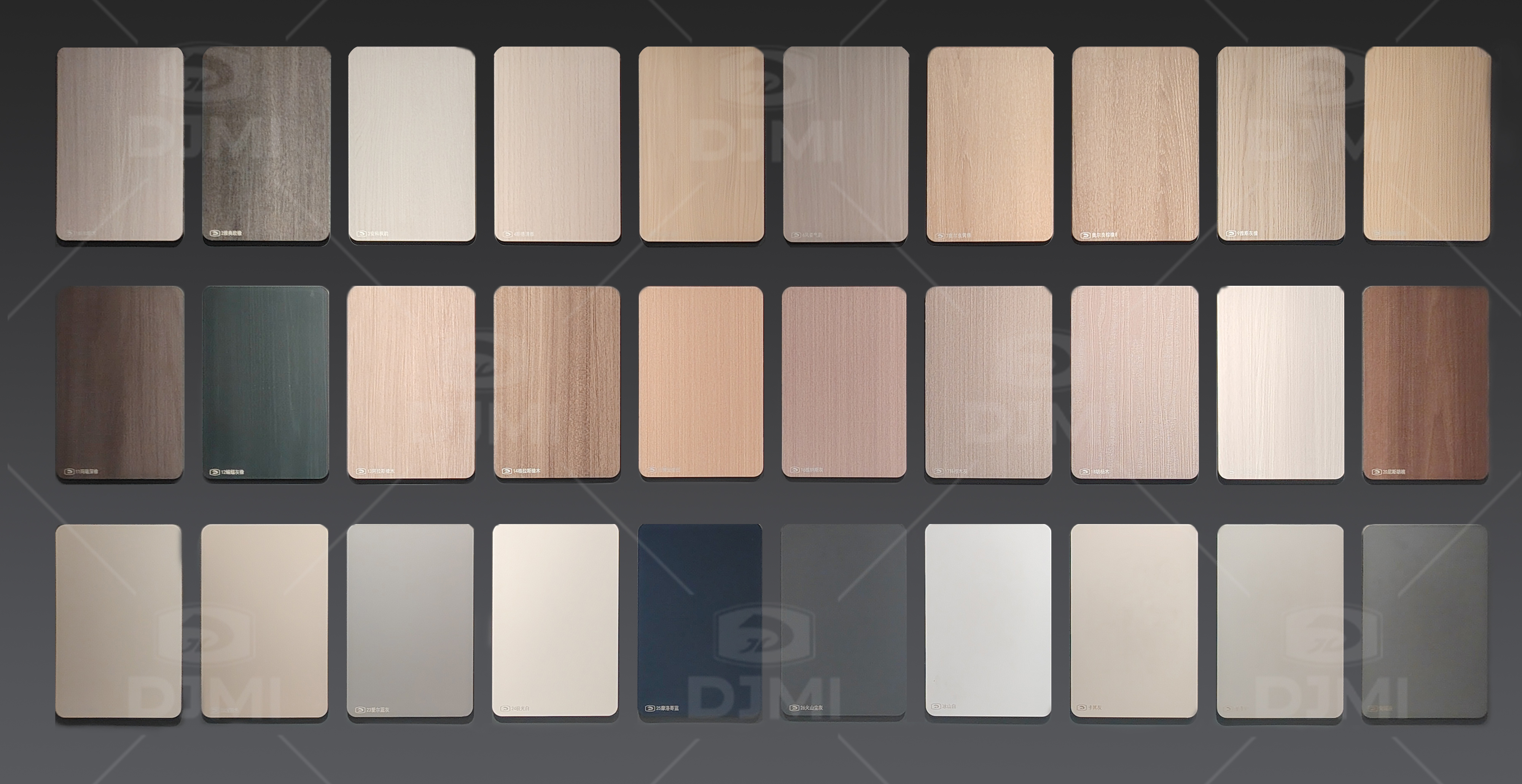 Paint-free Color Card