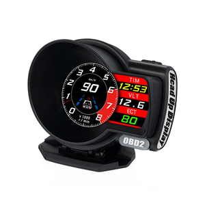 F8 tự động mét đa chức năng Head up Display HUD Đồng hồ tốc độ OBD2 đo cho xe ô tô với 6 giao diện khác nhau - Product Image 1