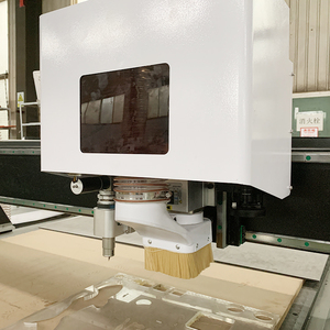 Máquina CNC multifunción 3 en 1, cuchillo oscilante, corte en V, cámara CCD, husillo de 6kw, máquina cortadora de enrutador CNC de madera - Product Image 3