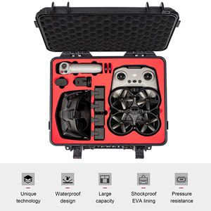 Stardji sert kabuk seyahat taşıma çantası için DJI Avata için DJI FPV uzaktan kumanda 2 gözlük V2 Drone aksesuarları - Product Image 6
