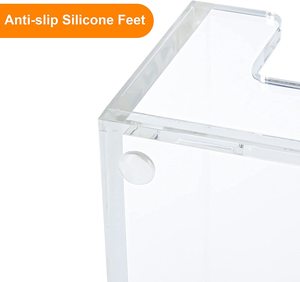 Chú ý chủ lưu ý rõ ràng Acrylic Memo chủ cho bàn tổ chức văn phòng nhà bài Pop Lưu ý Dispenser - Product Image 4