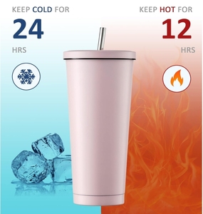 Daji <span class=keywords><strong>Hydro</strong></span> nhà máy đôi tường thép không gỉ chân không cách nhiệt rò rỉ bằng chứng BPA chai nước miễn phí lật đầu rơm cốc quà tặng - Product Image 4