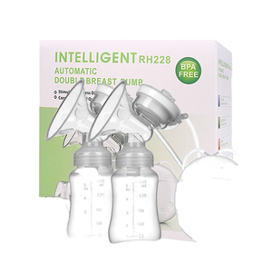 कारखाने प्रत्यक्ष बिक्री डबल इलेक्ट्रिक स्तन पंप बोतल दूध निकालने वाला डबल चूसने बेबी फीडर मालिश माँ सहायक - Product Image 1